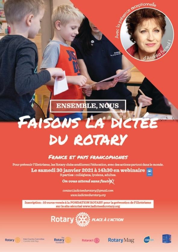 Affiche dictee 2021