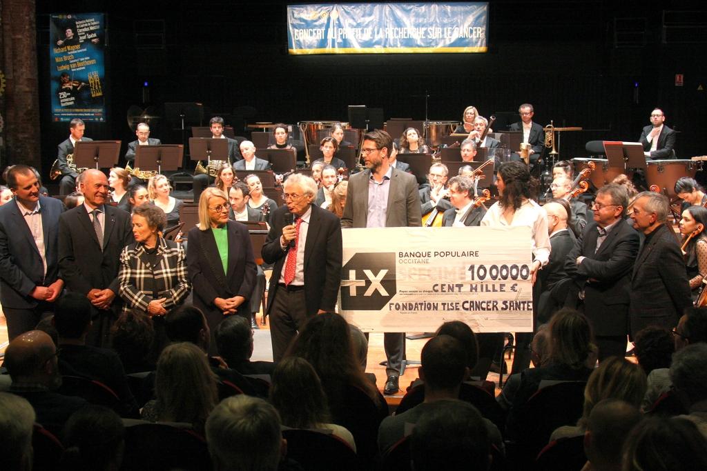 Concert rotary 5 mars 2020 photo remise de cheque copie