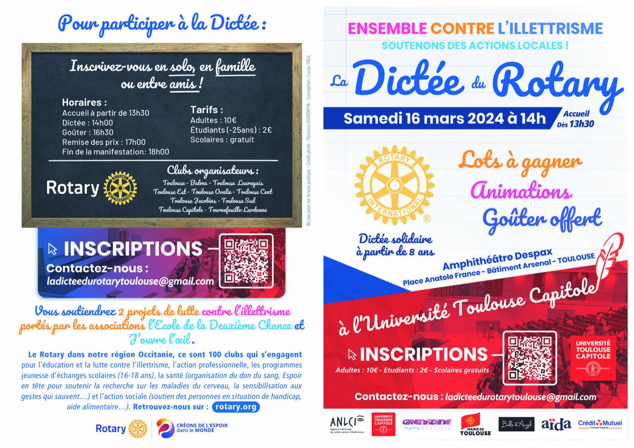 Flyer dictee a4 recto