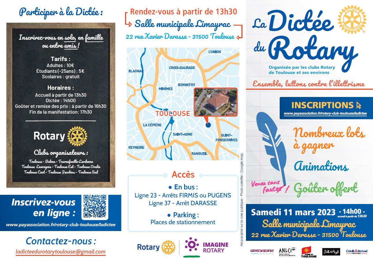 Flyer dictee recto