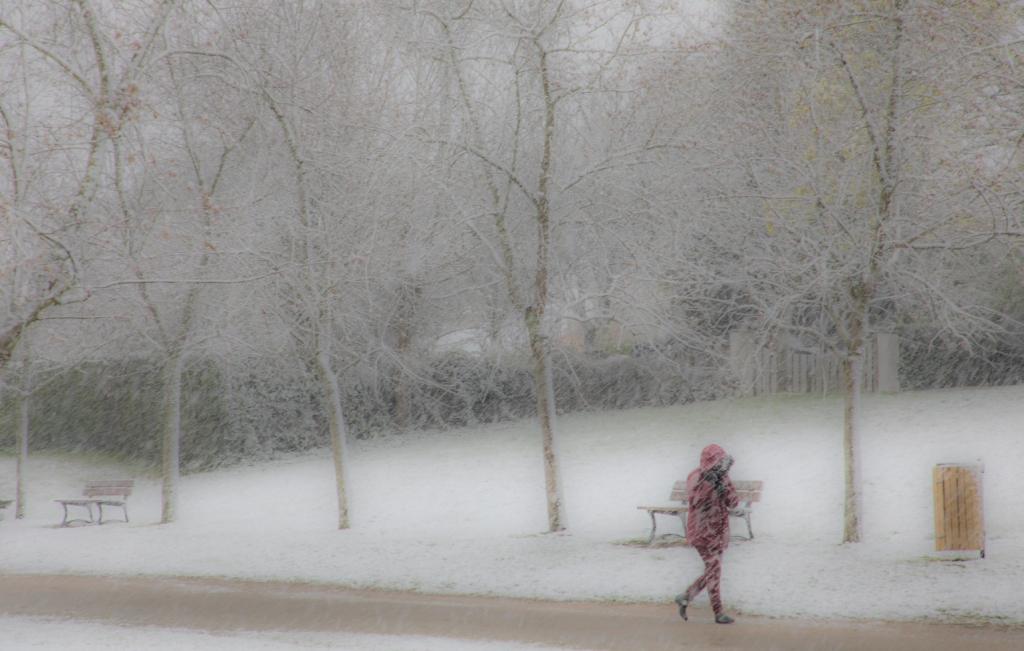 Neige en avril