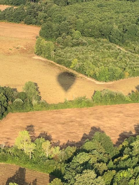 Montgolfière dans le Gers